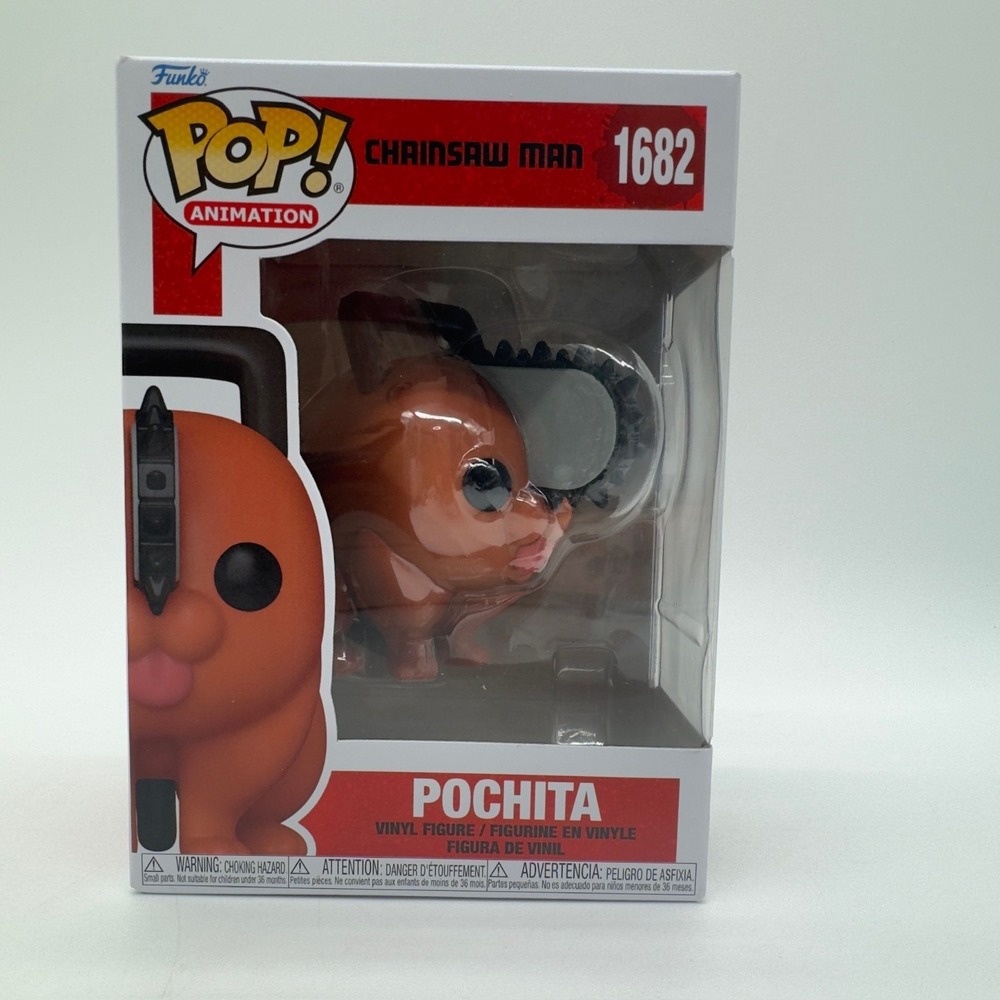 Funko Pop! Animation Chainsaw Man Pochita #1682 Vinyl Figure New Sealed